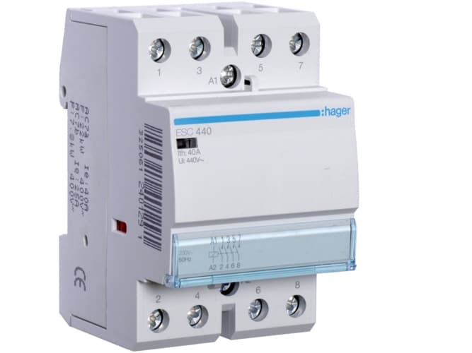 Kontaktor 40A 4 Slutte 230V 3M 3M