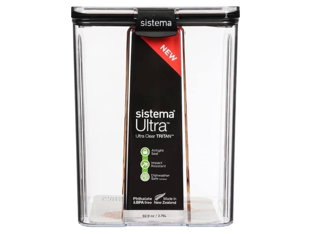 Sistema Sistema Sistema - Tritan Ultra Square 2,75L