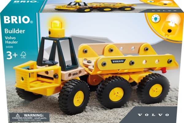 BRIO 34599 Rakentaja Volvo Hauler