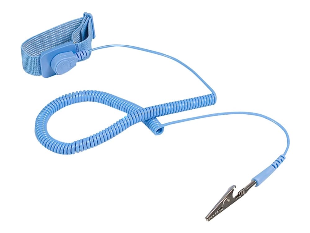 StarTech.com ESD Anti Static Wrist Strap Band with Grounding Wire - Antistaattinen rannehihna - Antistaattinen rannehihna (SWS100) - Antistatisk håndledsbånd - for P/N: M3013