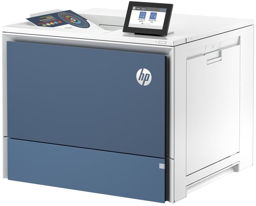 HP Color LaserJet Enterprise 6700dn -tulostin, Tulostus, USB-muistiportti edessä Valinnaisena suuren kapasiteetin lokerot Kosketusnäyttö TerraJet-kasetti, Laser, Väri, 1200 x 1200 DPI, A4, 52 ppm, Kaksipuolinen tulostus