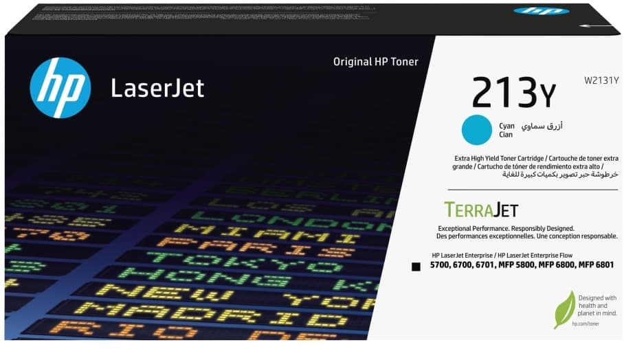 HP 213Y CYN ALKUPERÄINEN LASERJET SUPL TONER CRTG