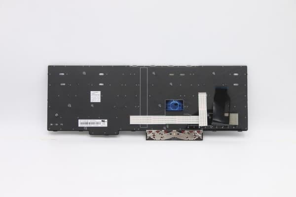 Lite-On - Kannettavat udskiftningstastatur - bagbelyst - tysk - sort - for ThinkPad P15s Gen 1 20T4, 20T5