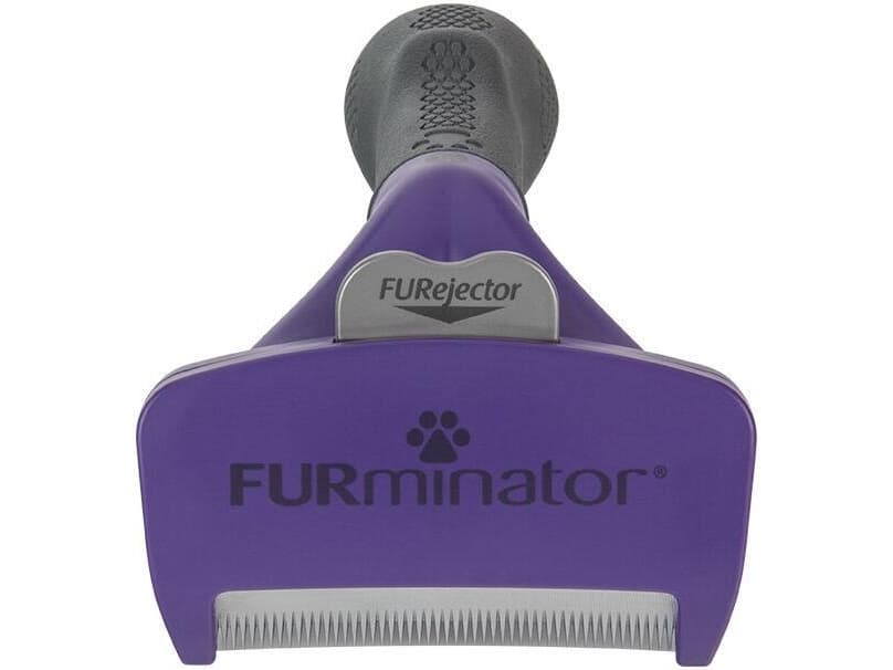 FURminator FUR151357, Kissa, Aluskarvaharja, Violetti, Pitkä karva, Ruostumaton teräs, 1 kpl