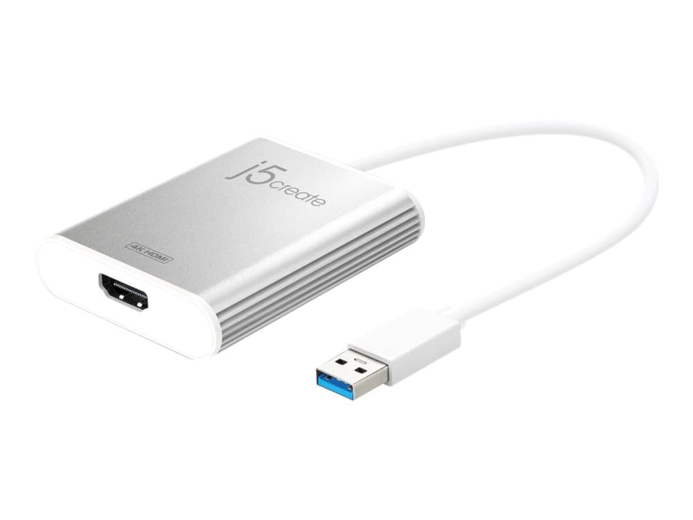 j5create JUA354-N USB™ 3.0 - 4K HDM™ -näyttösovitin, 2.0/3.2 Gen 1 (3.1 Gen 1), USB A-tyyppi, HDMI-lähtö