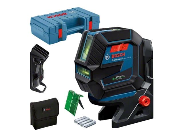Bosch KOMBILASER GRØN GCL 2-50/RM10/CLIP/CASSI Bosch KOMBILASER GRØN GCL 2-50/RM10/CLIP/CASSI