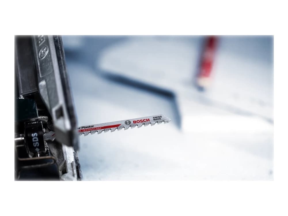 Bosch 2 608 900 563, Kuviosahanterä, Sementtikuitulevy, Lasikuituvahvisteinen muovi, Kipsilevy, Karbidi, Ruostumaton teräs, Kovametallihampaat (TCT), 4,3 mm