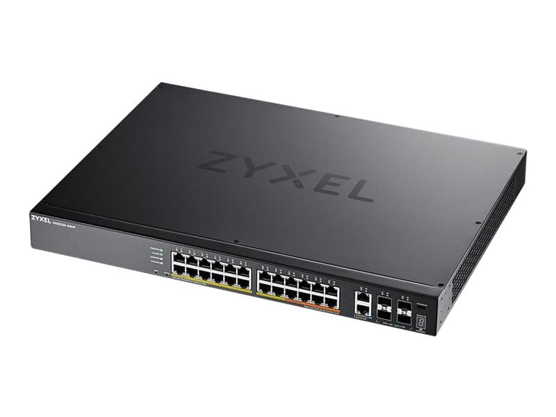 Zyxel XGS2220 Series XGS2220-30HP - Kytkin - L3 - Administreret - 24 - monterbar på stativ