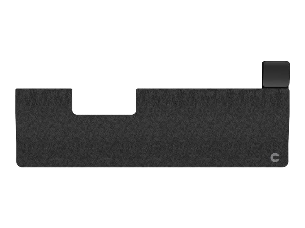 Contour Design SliderMouse Pro Extended-rannetuki hyvälaatuisesta tekonahasta, Vegan leather, Musta, SliderMouse Pro, 166,7 x 424,8 x 23,5 mm, 280 g, 170 mm
