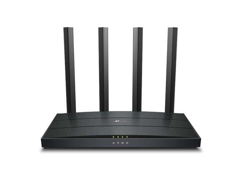 TP-Link Archer AX12, Wi-Fi 6 (802.11ax), Kolmikaista (2,4 GHz/5 GHz/5 GHz), Ethernet LAN, Musta, Pöytäreititin