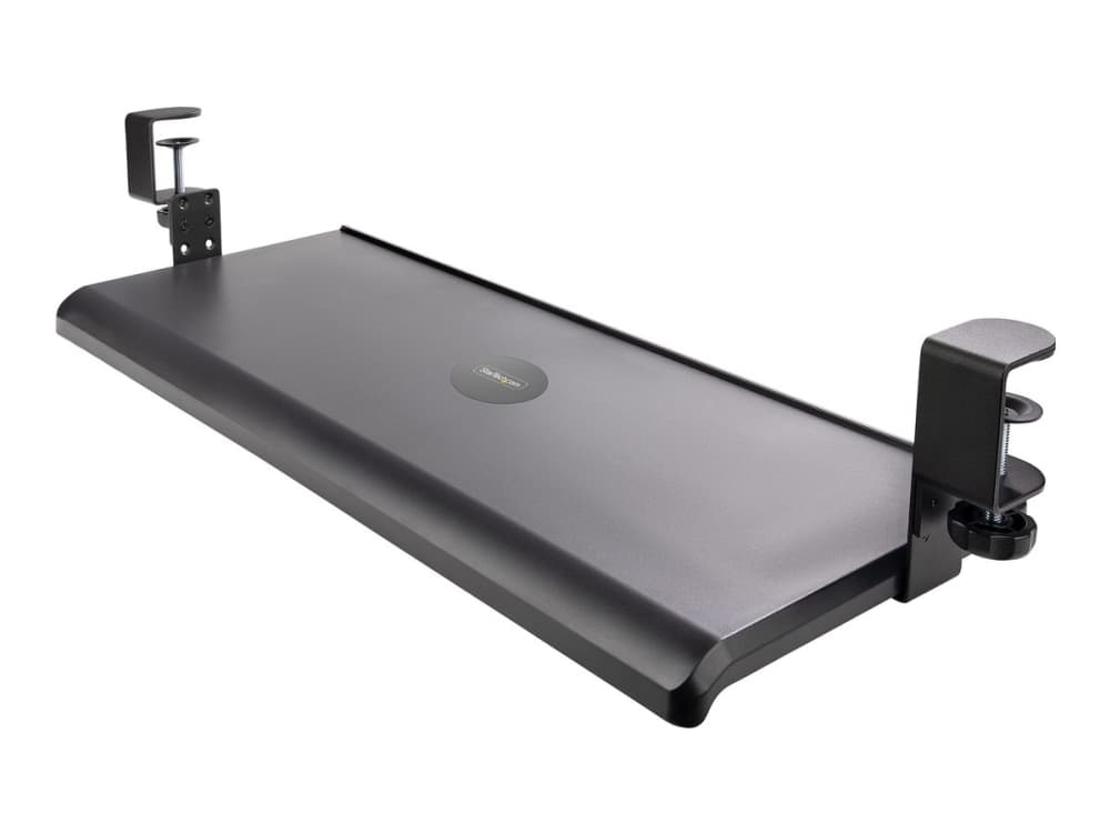 StarTech.com KEYBOARD-TRAY-CLAMP1, Musta, 12 kg, 32 mm, 700 x 310 mm, 830 mm, 340 mm