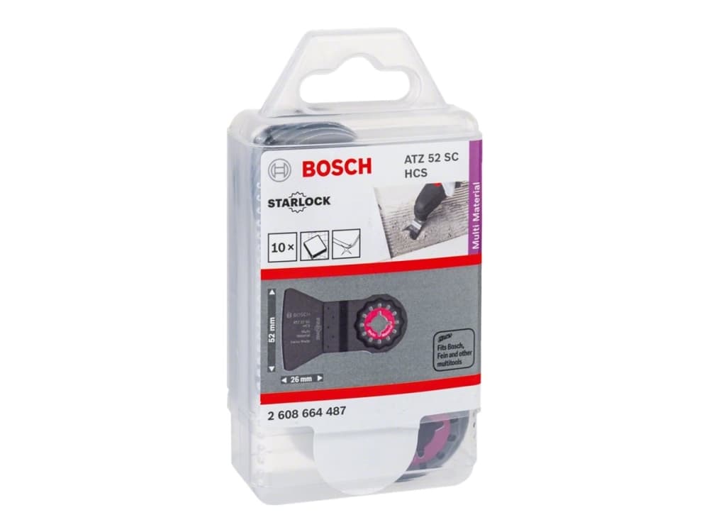 Bosch SKRABER ATZ52SC L:26MM 10 STK HCS 52MM