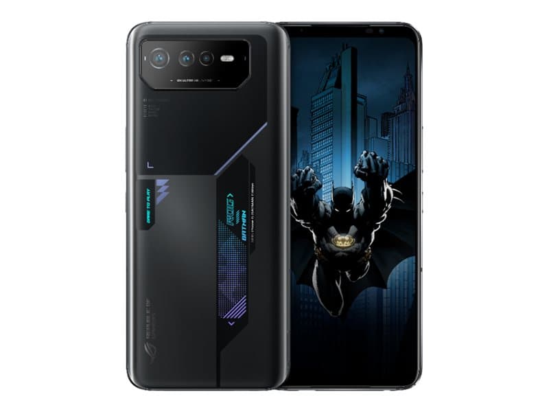 ASUS ROG Phone 6D Batman 17,2 cm (6.78) Dual SIM Android 12 5G USB Type-C 12 GB 256 GB 6000 mAh Grå