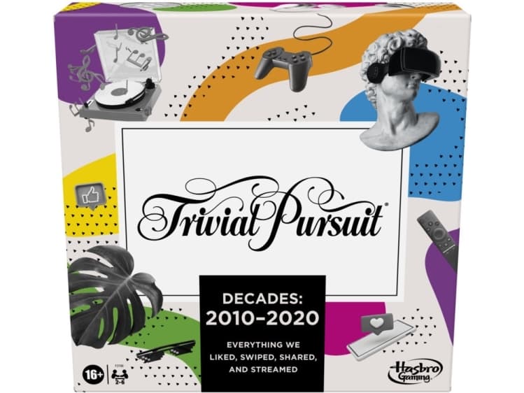 Trivial Pursuit Decades 2010-2020 -peli (kieli: suomi)