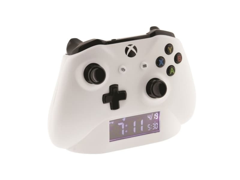 Paladone XBOX, Digitaalinen herätyskello, Xbox, Suorakulmio, Valkoinen, 12/24t, Ei sukupuolirajoitusta