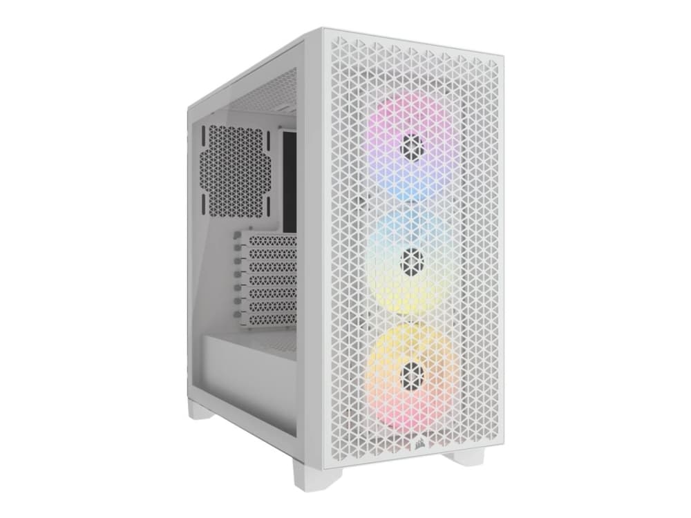 Corsair CC-9011256-WW, Midi Tower, PC, Valkoinen, ATX, Pelaaminen, Multi