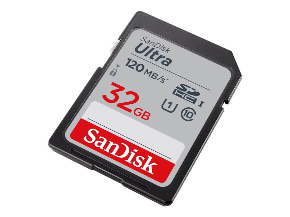 SanDisk Ultra - Flash-muistikortti - 32 GB - UHS-I U1 / Class10 - SDHC UHS-I