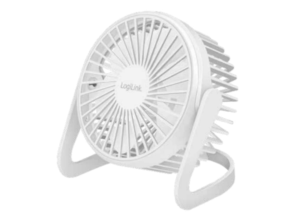 ZUB Logilink USB-tuuletin 12,7 cm Valkoinen