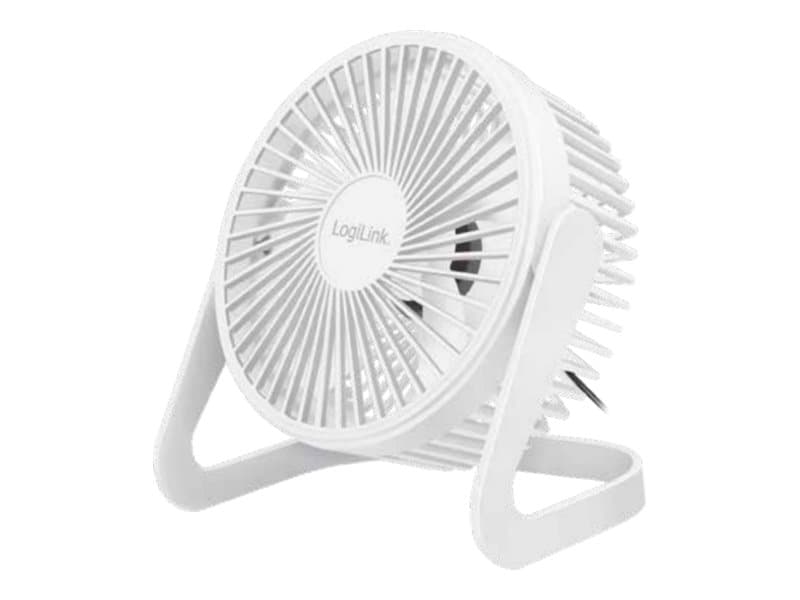 ZUB Logilink USB-tuuletin 15,24 cm valkoinen