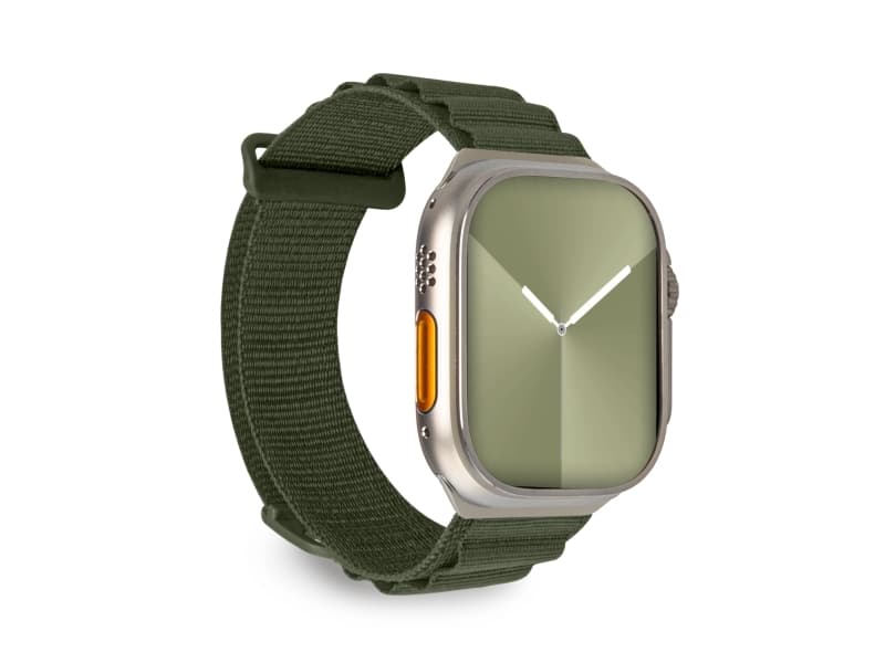 SBS Extreme -kellohihna Apple Watchille 42/44/45/49mm, vihreä