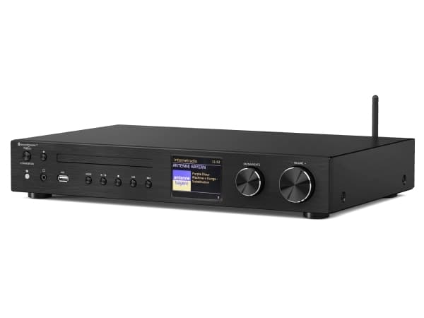 Soundmaster ICD4350SW, Analoginen & digitaalinen, DAB+, FM, Soitin, CD-R, CD-RW, 100 W, LCD