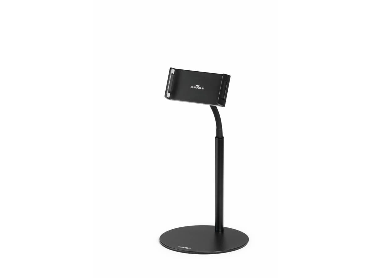 Durable TWIST, Matkapuhelin/älypuhelin, Tabletti/UMPC, Aktiivinen teline, Vastaanotto, musta