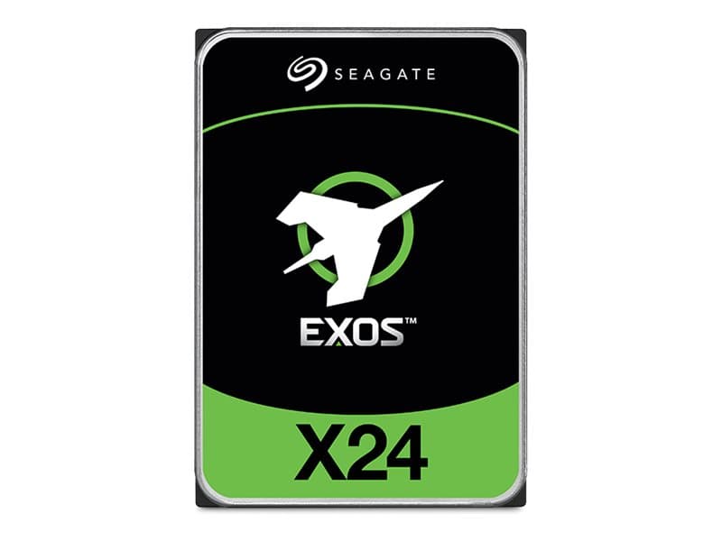Seagate Exos X24 ST12000NM002H - Kiintolevy - Enterprise - 12 TB - sisäinen - 3,5 - SAS 6Gb/s - puskuri: 512 MB