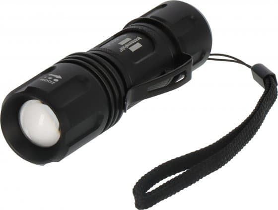 Brennenstuhl 1173750004, Käsikokoinen taskulamppu, Musta, Alumiini, IP44, LED, 1 lamppua