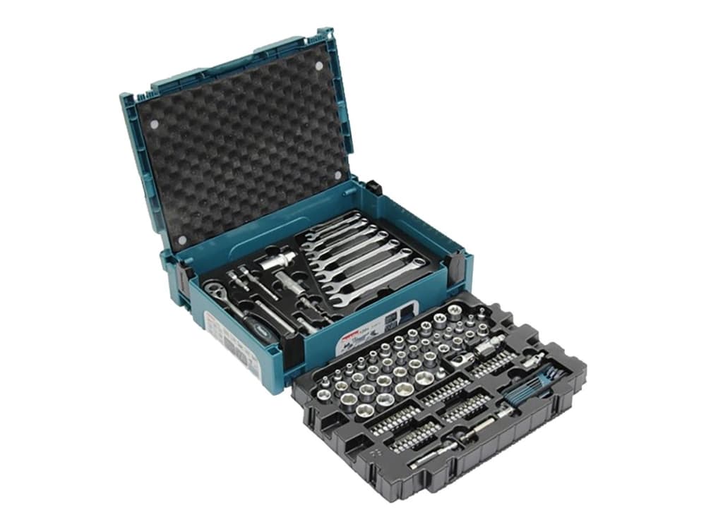 Makita Makita E-08713 Yleiskäyttöinen työkalusarja kotelossa 120-osainen