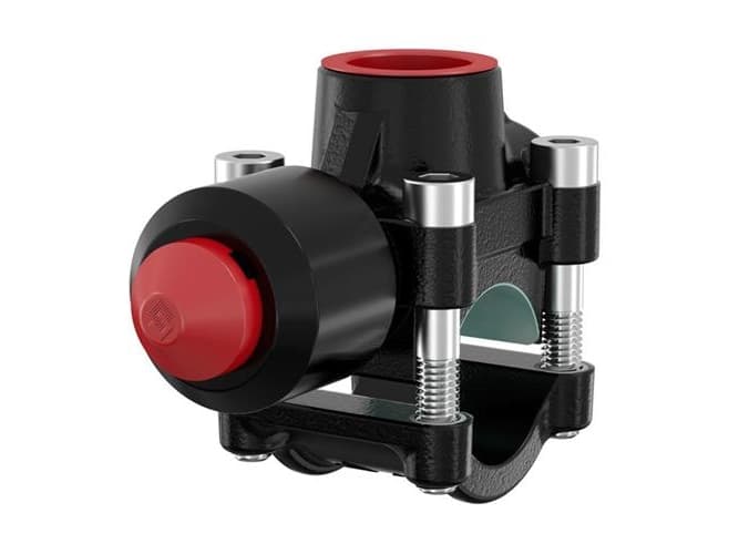 Flamco T-plus poraustippi 3/4-1/2 lämmitys-, jäähdytys-, sprinkleri- ja paineilmajärjestelmiin