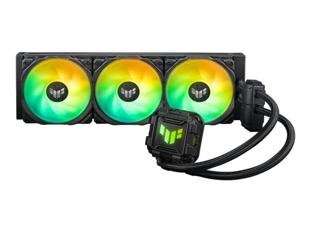 ASUS TUF GAMING LC II 360 ARGB, Nestejäähdytyspakkaus, 12 cm, 2000 RPM, 29 dB, 67 cfm, 113,8 m³/h