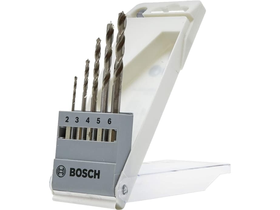 Bosch PUUHARJA 1/4 6-särmäinen Ø2-3-4-5-6MM 5 KPL 5 KPL