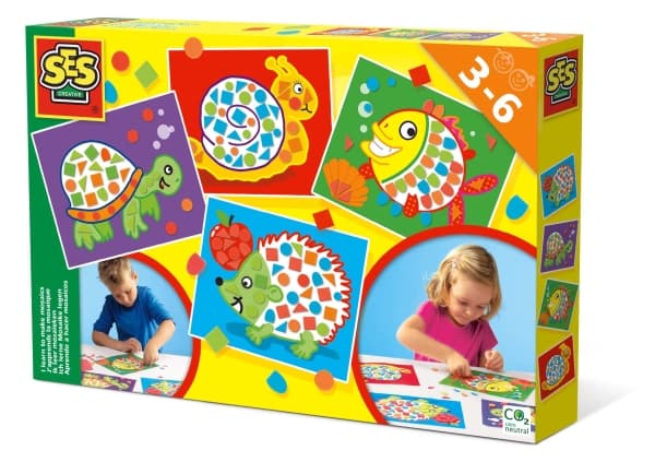 SES Creative Opettelen mosaiikkien asentamista
