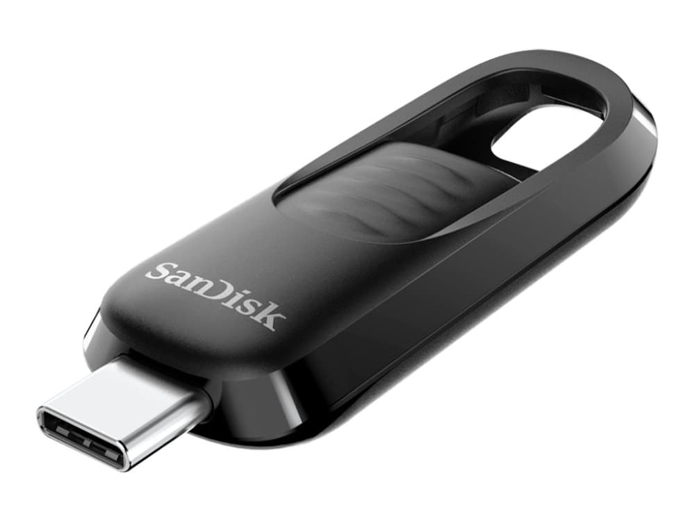 SanDisk SDCZ480-064G-G46, 64 GB, USB Type-C, 3.2 Gen 1 (3.1 Gen 1), Liuku, 6,5 g, musta