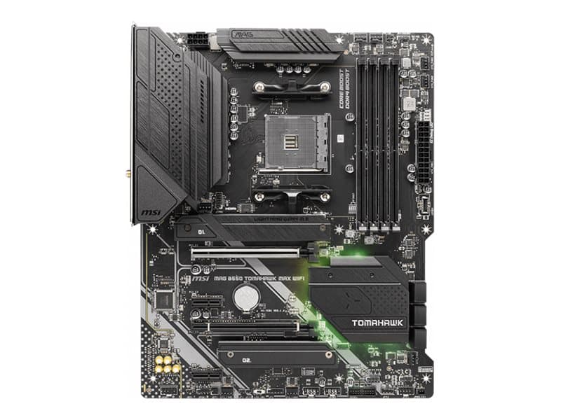 MSI - Emolevy - ATX - Socket AM4 - USB 3.2 Gen 1 - sisäinen grafiikka (CPU tarvitaan) - HD Audio (8-kanavainen)
