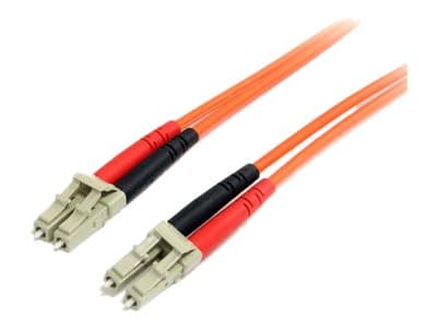 StarTech.com 5m valokuitukaapeli - Multimode Duplex 62,5/125 - LSZH - LC/LC - OM1 - LC to LC Fiber Patch Cable (FIBLCLC5) - Patchkabel - LC multimodus (han) til LC multimodus (han) - 5 m. - fiberoptik - duplex - 62,5 / 125 my - oranssi