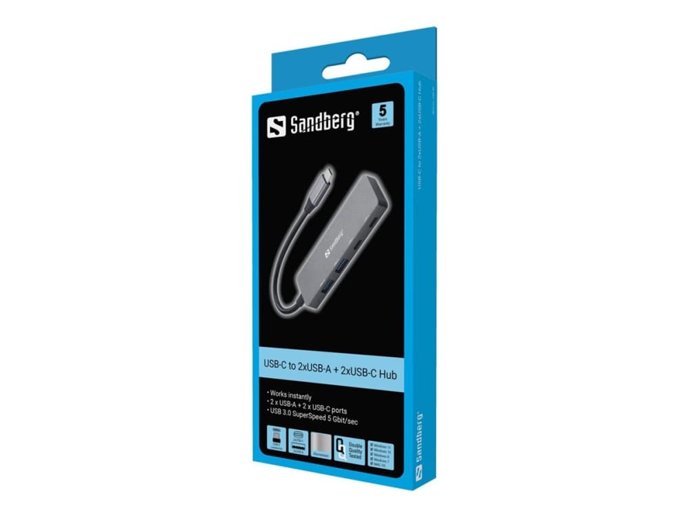Sandberg - Telakointiasema - USB-C