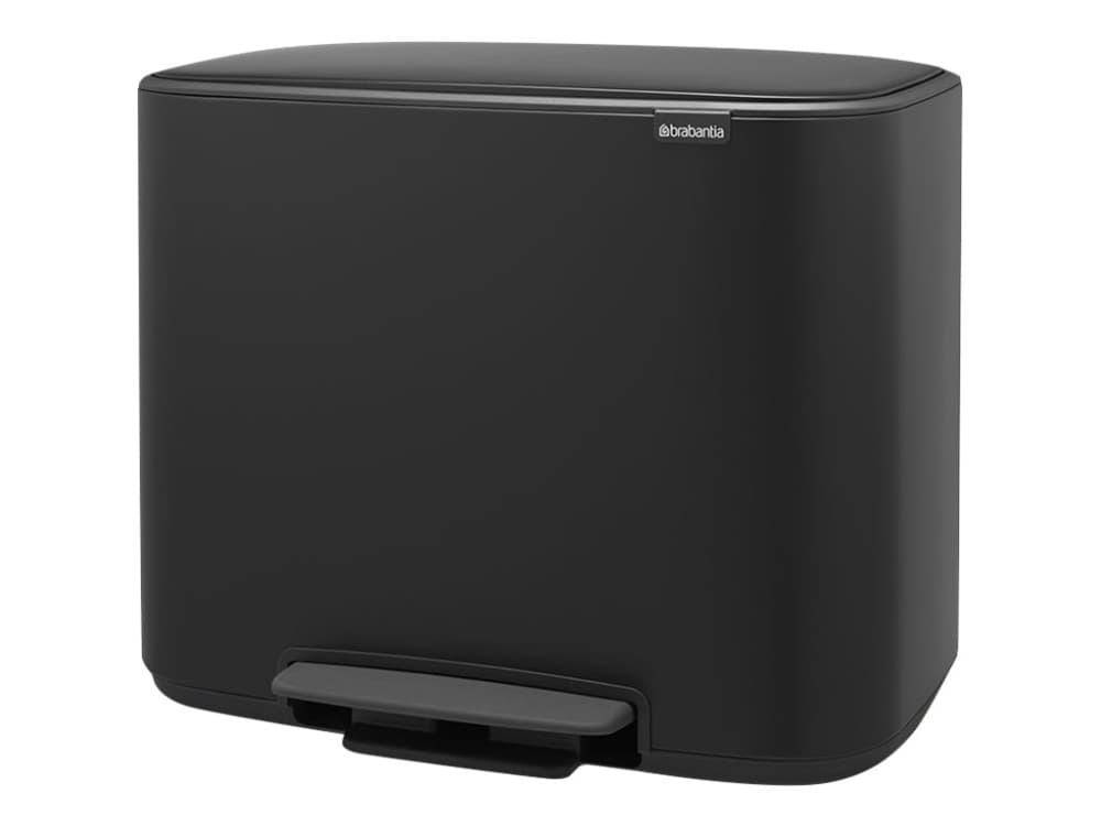 Brabantia Bo Pedal Bin - Skraldespand - fliplåg - 36 L - fodpedal - mat lajittelu