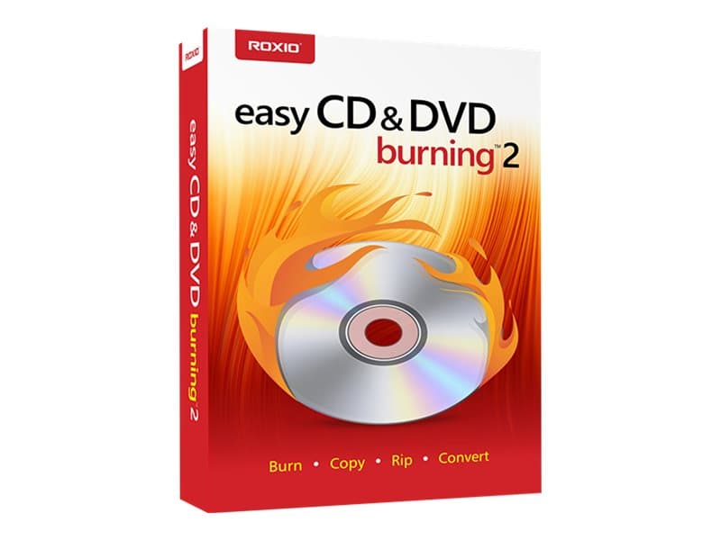 Roxio Easy CD & DVD Burning - (v. 2) - Kirjapaketti - 1 käyttäjä - Win - Monikielinen
