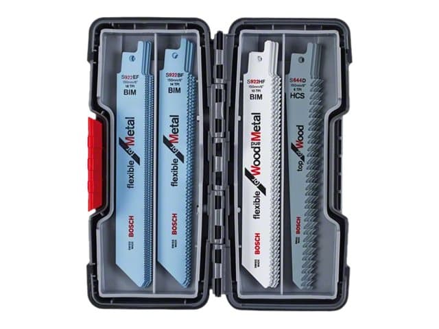Bosch 2 607 010 902, Puukkosahanterä, Metalli, Puu, Valkoinen, Sininen, 20 kpl