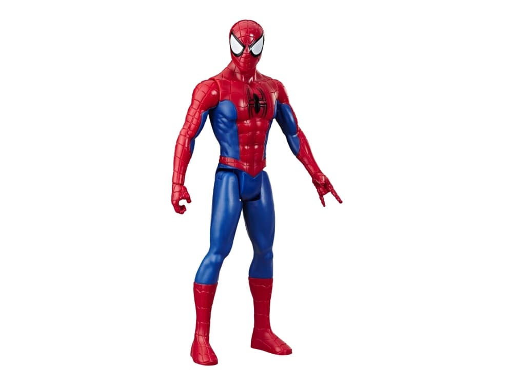 Marvel Spider-Man Titan Hero Series Spider-Man 12-Inch-Scale Super Hero Action Figure Toy, jossa mukana Titan Hero FX Port