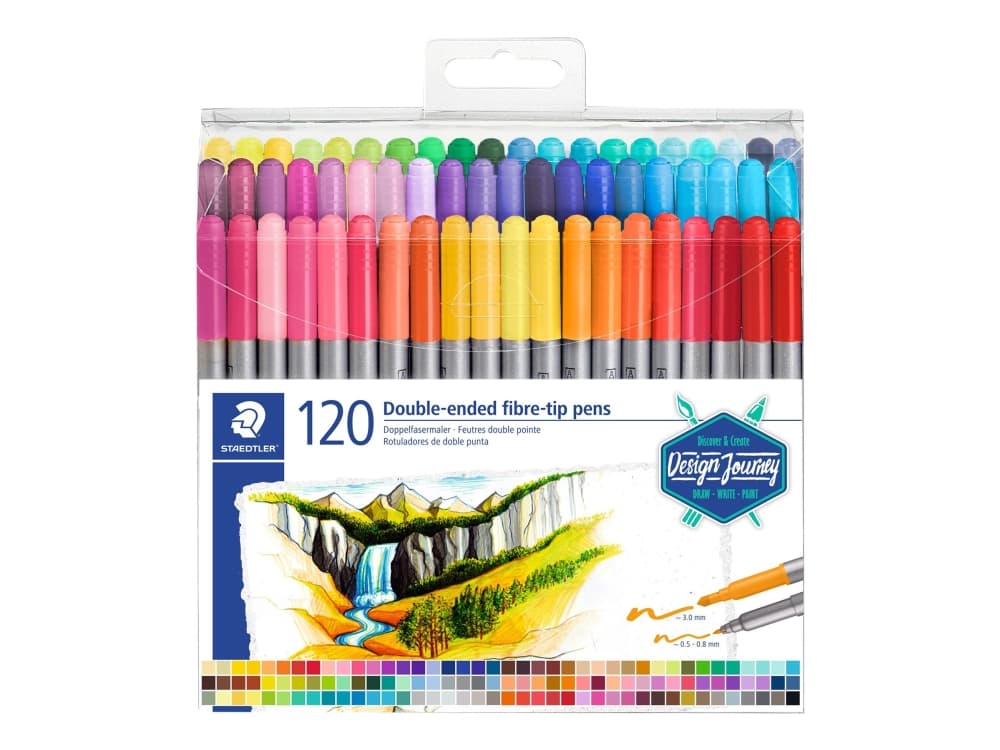 Staedtler 3200, Monivärinen, 12 kpl