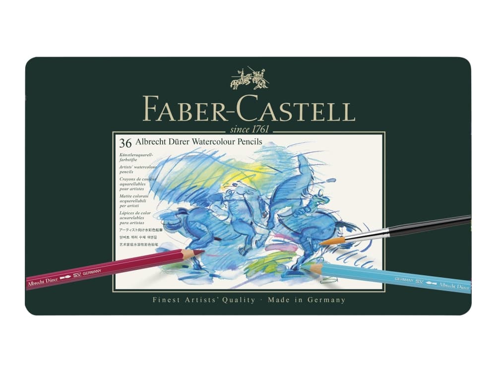 Faber-Castell ALBRECHT DÜRER - Värikynä - permanentti - valikoituja värejä - 3,8 mm (36 kappaleen pakkaus)