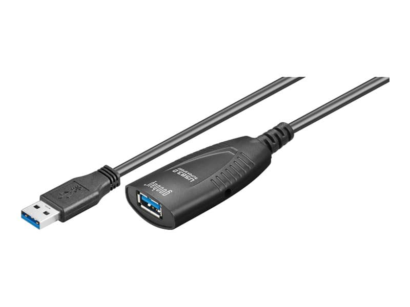 wentronic - USB-kaapeli - USB 3.0 - 9-nastainen USB tyyppi A / 9-nastainen USB tyyppi A - 5 m:n päässä