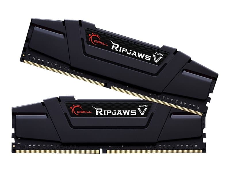 G.Skill Ripjaws V F4-3600C18D-32GVK, 32 GB, 2 x 16 GB, DDR4, 3600 MHz, 288-pin DIMM