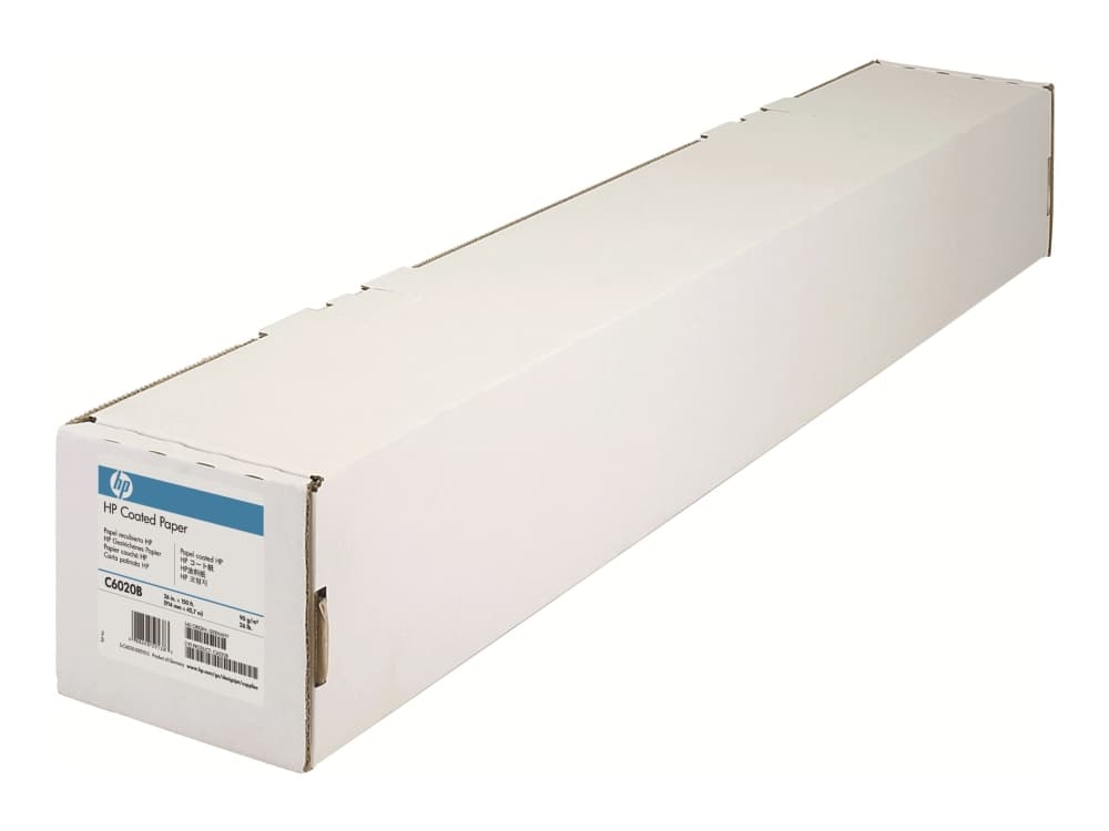 HP - Päällystetty - Rulla (137,2 cm x 45,7 m) - 98,5 g/m² - paperi - DesignJet 3000, 3500, 3800, 5000, 5100, 5500, L26500, Z6100, Z6200, Z6600, Z6800 - paperille