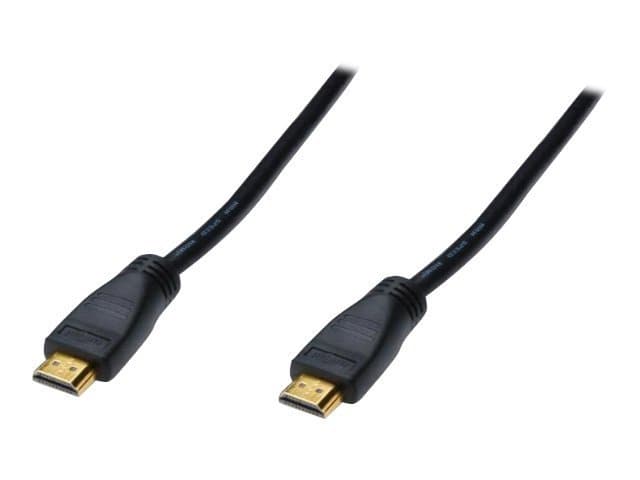 ASSMANN - HDMI-kaapeli - HDMI (uros) HDMI (uros) - 30 m - kaksoissuojattu - musta