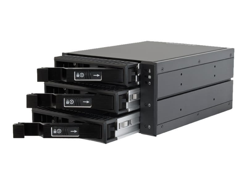Chieftec CBP-2131SAS, Liitinpaneeli, Musta, 1 tuuletin(ta), 7 cm, 0, 1, 5, 146 mm