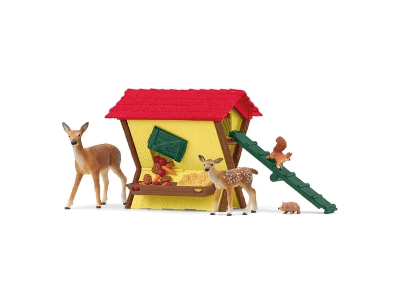 Schleich Metsän eläinten ruokinta