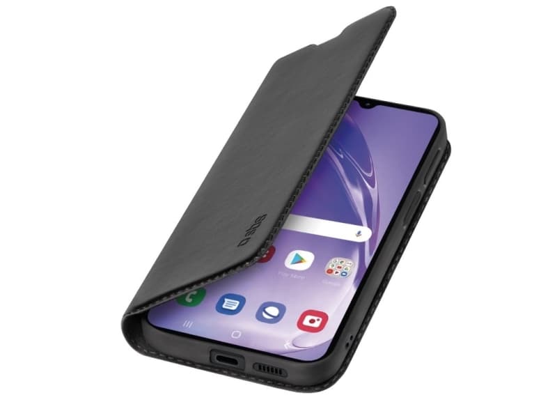 SBS TEBKLITESAA155GK, Lompakkokotelo, Samsung, Galaxy A15, 16,5 cm (6,5), musta